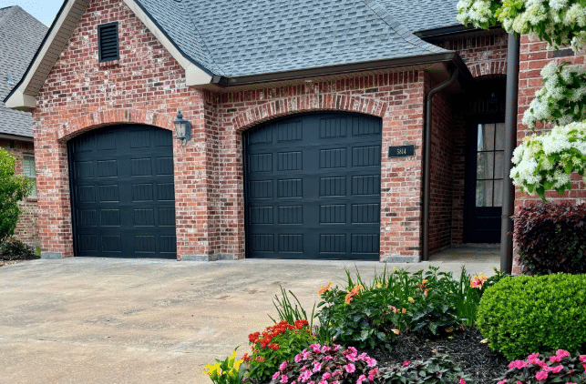 Black Garage Doors