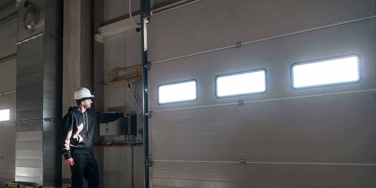 sunlight affecting garage door sensor